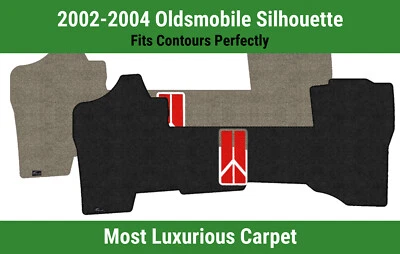Lloyd Luxe Front Mat for '02-04 Oldsmobile Silhouette w/Oldsmobile Emblem Red - Изображение 1 из 4