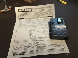 ASEA BROWN BOVERI RLM8610 RLM 380VAC MONITOR DE VOLTAJE TRIFÁSICO RETARDO NUEVO $69 - Imagen 1 de 3