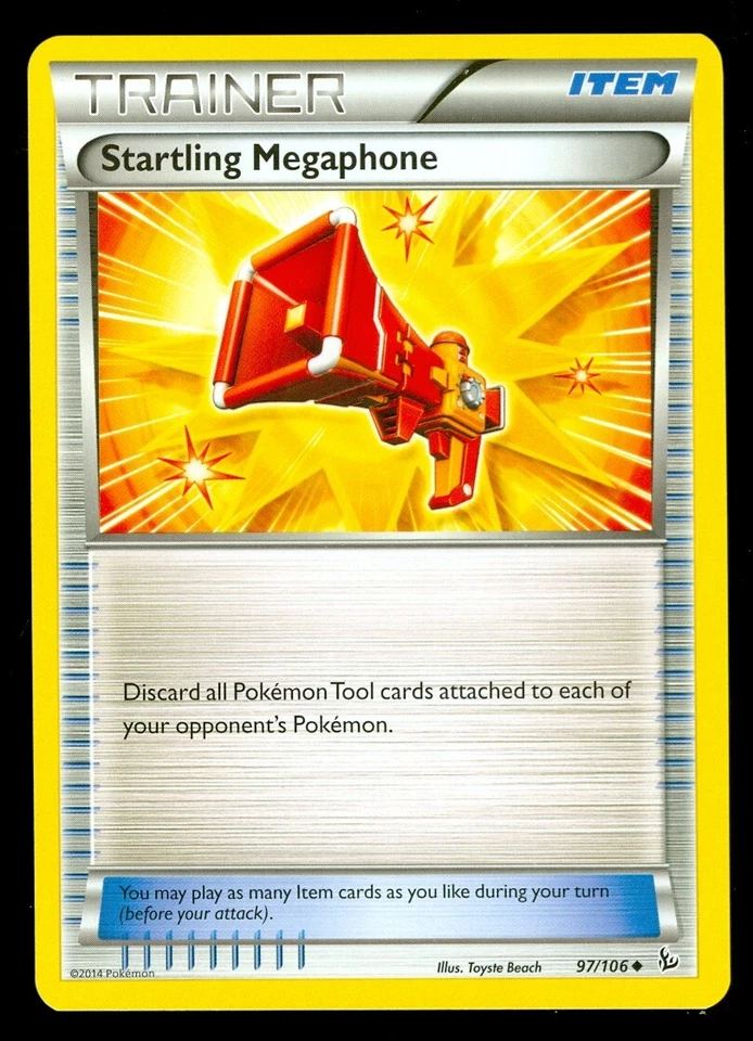 Pokemon STARTLING MEGAPHONE 97/106 - XY Flashfire - MINT - Image 1 of 1