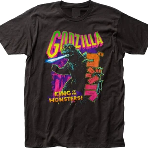 Godzilla King Of The Monsters Neon T-shirt Godzilla Shirts For Men Women - Picture 1 of 3