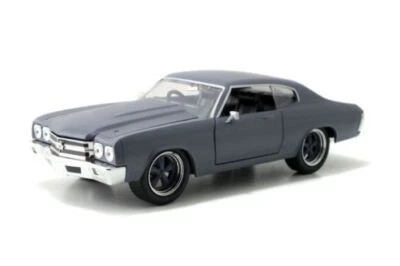 Fast and Furious 1970 Chevy Chevelle SS Primer Grey 1:24 Jada - Image 1 of 3