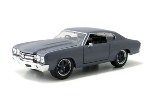 Fast and Furious 1970 Chevy Chevelle SS Primer Grey 1:24 Jada - Image 1 of 3