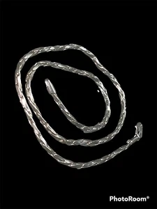 vintage sterling silver 925 Silver Masterpiece chain  Sleek and Handsome: - Picture 1 of 4