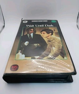 Wait Until Dark VHS Horror Audrey Hepburn Richard Crenna WARNER - Picture 1 of 3