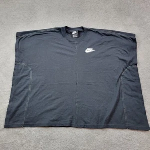Nike Earth Day Shirt Womens XS Black Oversized Loose Jersey Heavy Stitched - Picture 1 of 11