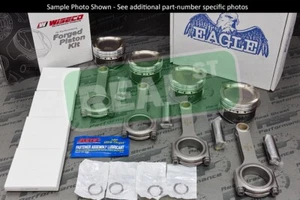 Wiseco Pistons Eagle Rods TSX K24 K24A 87.5mm 8.8:1 K622M875/CRS5984K3D - Picture 1 of 9