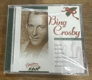 BING CROSBY  & THE ANDREWS SISTERS  CHRISTMAS LEGENDS   CD SEALED - Picture 1 of 3