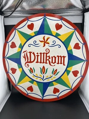 Letrero de granero holandés Wilkom Zook de 15 1/2 pulgadas Foto 1 de 4