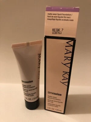 Mary Kay TimeWise MATTE WEAR Liquid Foundation, Choose Your Color, New in Box - Image 1 of 4