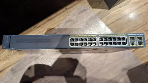 1X Cisco Catalyst 2960 (WS-C2960-24PC-L) 24 Port PoE Switch - Picture 1 of 3
