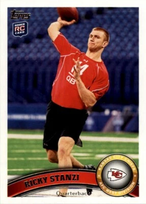 2011 Topps NFL Ricky Stanzi #134 - Image 1 of 2