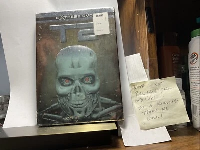 BRAND NEW! “TERMINATOR 2” ARNOLD SCHWARZENEGGER T2:EXTREME DVD UNOPENED 2003 NEW - Image 1 of 4