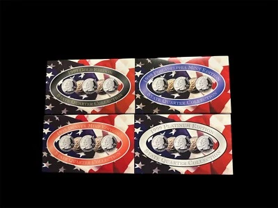 1999 State Quarter 4 Sets Denver, Philadelphia, Platinum And Gold Coins Coin - Image 1 of 2