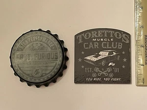 Universal Studios Fast & Furious Torretto's Car Club Magnet & Flaschenöffner - Bild 1 von 12
