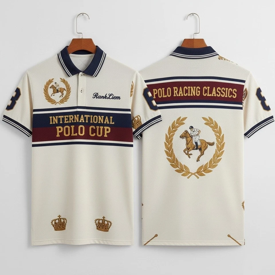 RankLiem: POLO Racing Classics Graphic Horse Racing be inspired Ralph-Lauren - Image 1 of 4