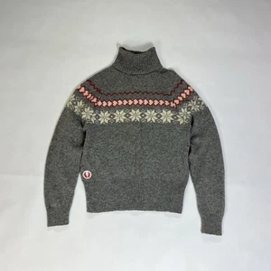 Fred Perry Vintage Turtleneck Lambs wool Sweater Women’s Size S - Picture 1 of 9