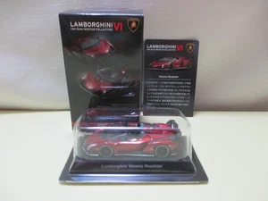 Kyosho 1/64 Lamborghini Minicar Collection VI 6 Veneno Roadster Red Damaged - Picture 1 of 2