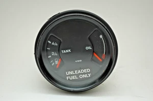 Porsche 911 930 74-89 Gauge Fuel-Oil Level Combo Gauge 91164120203 - Picture 1 of 7