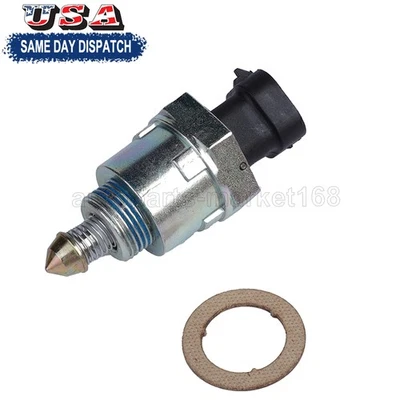 25527077 Válvula de control de aire de ralentí de inyección de combustible para Chevrolet GMC Hummer Foto 1 de 4