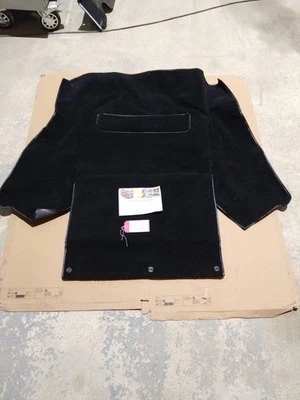 Buena alfombra original Porsche 911/993 capó maletero maletero equipaje - negra Foto 1 de 4