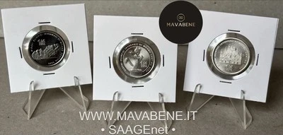 ITALIA 2025 GIOCHI OLIMPICI MILANO CORTINA MASCOTTE 3 MONETE 1/4 EURO 0,25 - Imagen 1 de 4