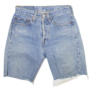 LEVI'S 501 Womens Denim Shorts Blue XS W26 - Picture 1 of 6