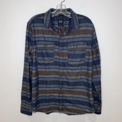 Prana Westbrook Multicolor Flannel Men’s M Slim Fit Recycled Material Outdoors - Image 1 of 4