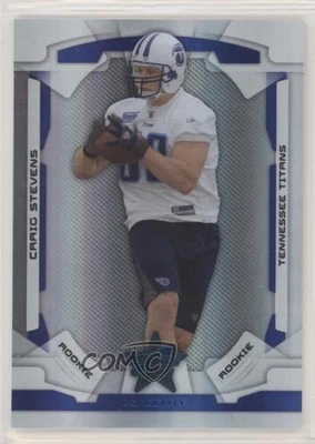2008 Leaf Rookies & Stars Longevity Rookie Sapphire /149 Craig Stevens #189 RC - Image 1 of 2