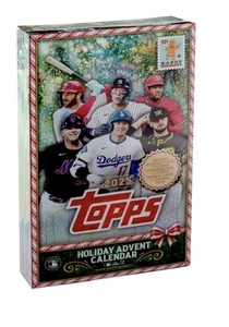 2025 Topps Baseball SEALED HOLIDAY ADVENT CALENDAR BOX IN HAND 🎅🎄 - Bild 1 von 3