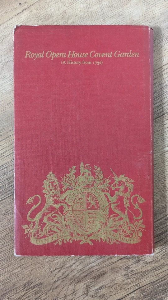 Royal Opera House Covent Garden A History From 1732 Complete  From 1978 - Image 1 of 4