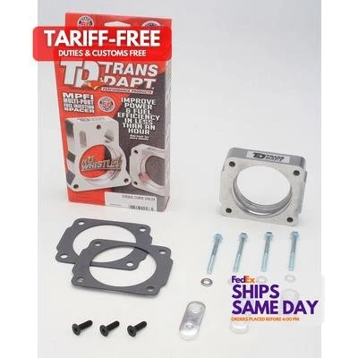 Trans-Dapt 2517, One Natural Aluminum Fits 97- Ford P/U 4.6L Fuel Injection Spac - Image 1 of 4