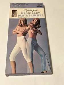 Vintage Exquisite Form Magic Lady long leg Pants Slimmer Girdle sz S NOS P191 - Picture 1 of 12