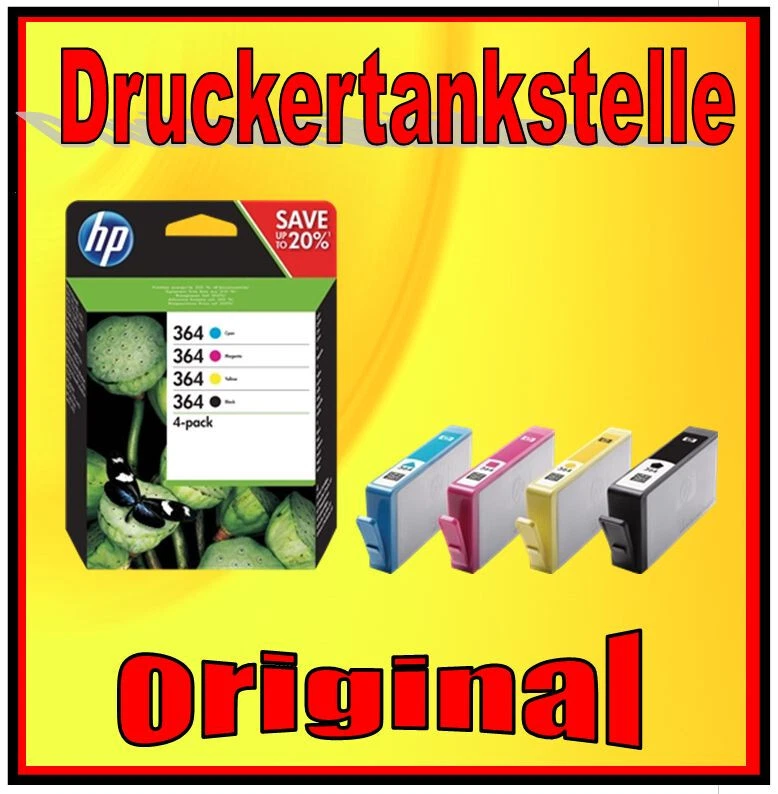 original HP 364 Multipack SD534EE Deskjet 3070A 3520 Officejet 4620 4622 NEU - Bild 1 von 2
