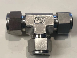 HYLOK CTA-10-S316, 5/8" ROHR ZU ROHR VERBINDUNGS-T-STÜCK, EDELSTAHL, KOSTENLOSER VERSAND! - Bild 1 von 3