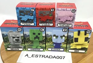New Mcdonalds 2025 Minecraft Movie Happy Meal Toy set of 7 Unused Deadstock - Picture 1 of 18