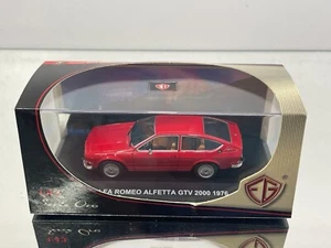 EDISON EG 802421 ALFA ROMEO ALFETTA GTV 2000 1976 -RED 1:43 rare- GOOD IN BOX - Imagen 1 de 10