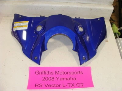 Yamaha Vector L-tx GT RS 2008 8GM azul gasolina tanque cubierta cubierta cubierta tablero Foto 1 de 4