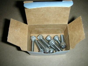 1/4-20 x 3/4" Marine 316 Edelstahl Innensechskantschrauben 10 Stück - Bild 1 von 6