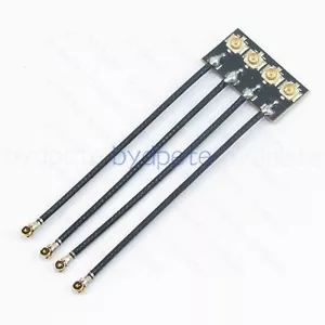 4way 4x MHF4 WFL IPX4 female to IPX u.FL UFL male PCB cable adapter IPX1 adaptor - Picture 1 of 9