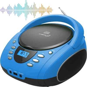 Tragbares CD-Radio CD-Player Kompaktanlage Boombox Kinder Radio Stereoanlage - Bild 1 von 9