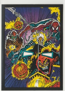 1992 Comic Images Ghost Rider II #22 Team-Up GHST 0032