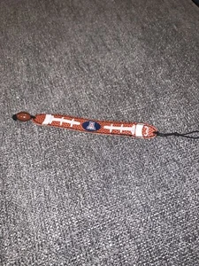 University Of Arizona Wildcats Faux Leather Bracelet Football (GW8) - Picture 1 of 4
