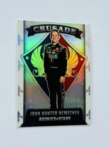 Tarjeta Prizm de plata #2 John Hunter Nemechek 2022 Panini Chronicles Rookies & Stars - Imagen 1 de 4