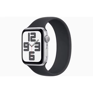 Apple Watch SE 40mm Aluminium Case GPS - Silver - Black Straps - Very Good - Afbeelding 1 van 7