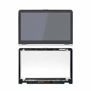 Per HP ENVY x360 M6-AQ103DX m6-aq105dx 15,6" FHD LCD Touch Screen Assemblaggio + Cornice - Foto 1 di 3