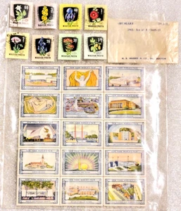 1939 New York World's Fair Poster 15 Stamps & Set of 8 1961 Hungarian stamps - Picture 1 of 3