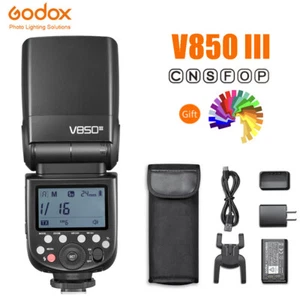 Godox V850III V850 III On-camera Flash Light Speedlite for Canon Sony Nikon DSLR - Picture 1 of 6