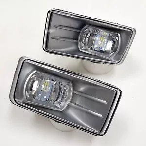 For 2007-2014 Silverado Tahoe Suburban Clear Fog Driving Lights Lamps Pair LED - Picture 1 of 12