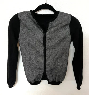 Dolce and Gabbana Chevron Wool Girl's Cardigan Size 11/12 - Image 1 of 4