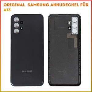 Original Samsung A13 4G SM-A137 Akkudeckel Backcover Schwarz - Bild 1 von 1